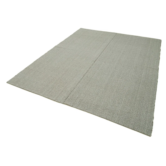Dunkle Hand-Knotted Cotton/Wool Grey Rug
