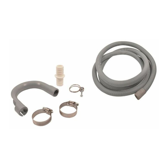 Hose Drain Ext 2.4mt for Hotpoint/Creda/Gala/Export Washing Machines