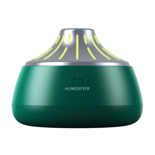 Perleraregb - Volcano Mini Car usb Desktop Humidifier Bright Green