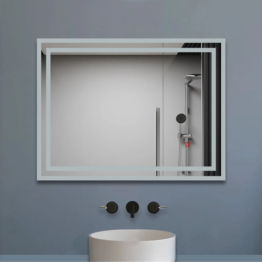 Anakie Lighted Wall Mounted Bathroom Mirror