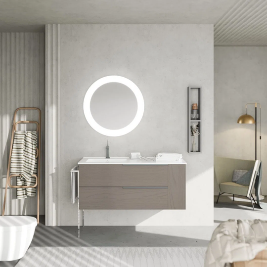 Maisonneuve 2 Piece 1200mm Vanity & Mirror Sets