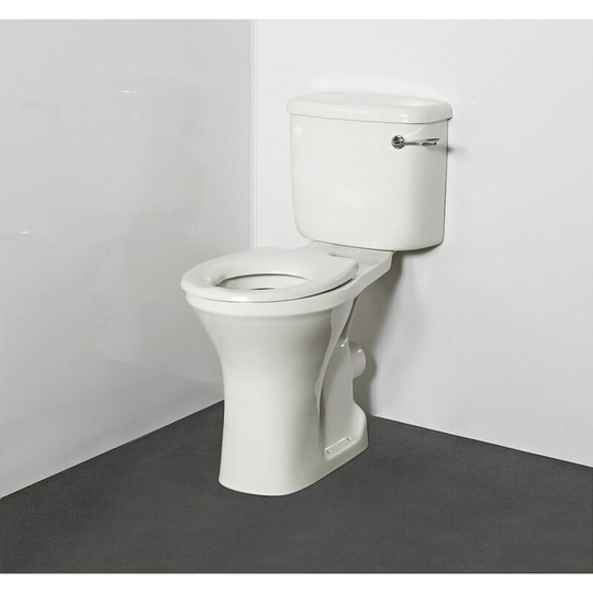 Nymas - NymaPRO Comfort Raised Height Closed Coupled Toilet wc Bathroom White Doc m - White
