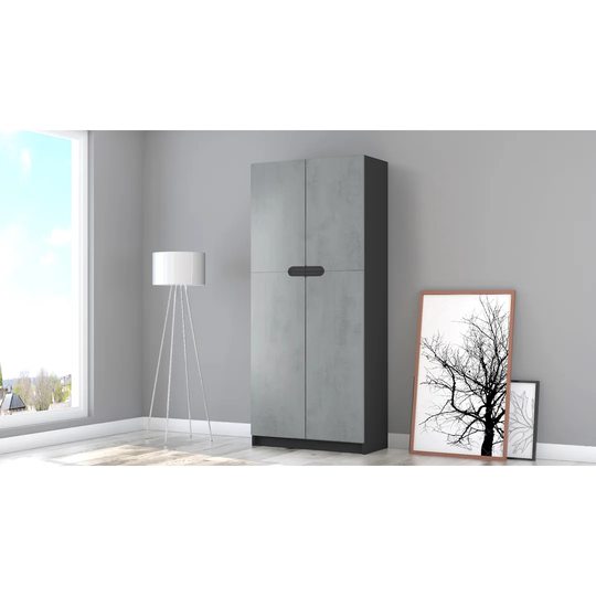 Mazeppa 4 - Door 4 -Shelf Storage Cabinet