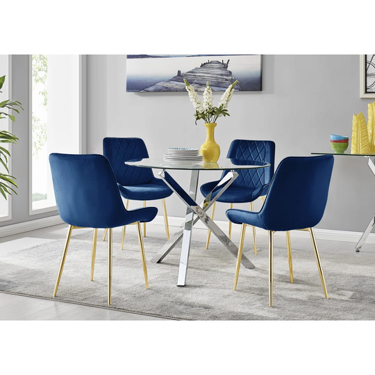 Vona 4 - Person Dining Set