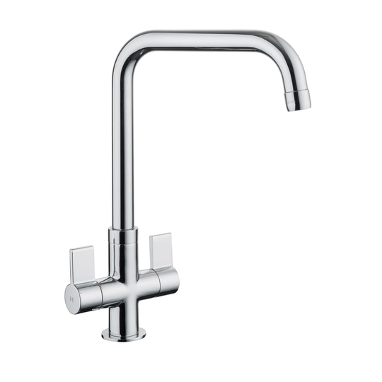 Aquaquad Twin Lever Monobloc Tap