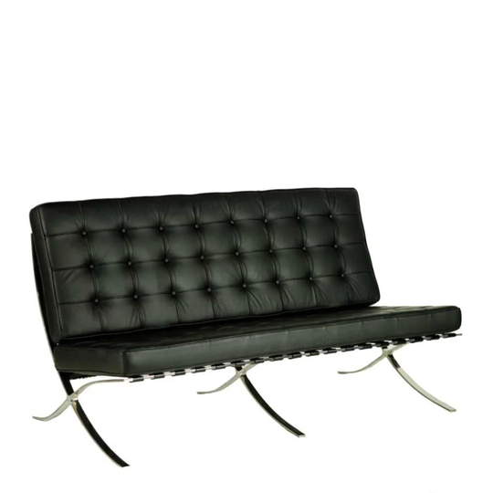 Hoboken Valencia Genuine Leather 2 Seater Sofa