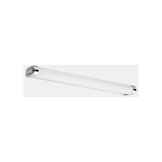 05ledsc4 - Wall lamp for bathroom mirror Toi 1 bulb Polycarbonate, aluminum Chrome, sandblasted