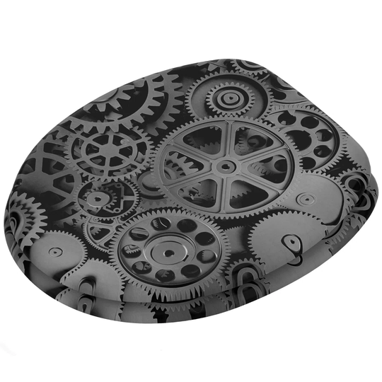 Etahsaam Soft Close Round Standard Toilet Seat