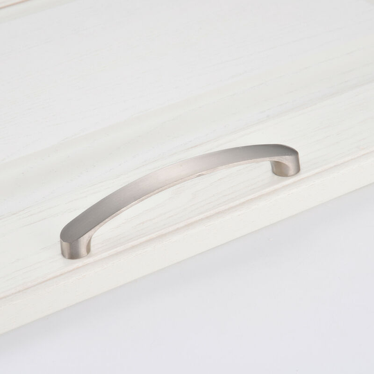 Perlerare - Set of 5 Brushed Nickel Kitchen Cabinet Handles Cabinet Handles Stainless Steel Kitchen Drawer Pulls (Center to Center 160mm)