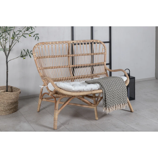 Haidar 110Cm Wide Outdoor Symmetrical Garden Sofa with Cushions