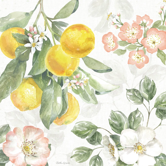 Citrus Charm VI by Beth Grove - Wrapped Canvas Painting Print