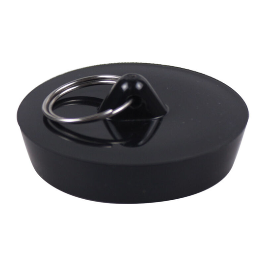 Universal plugs, 1 rooms for bathroom and kitchen sink, 36 mm ~ 41 mm, pvc, drain plug for sink, bidet and shower tray, bathtub and sink caps