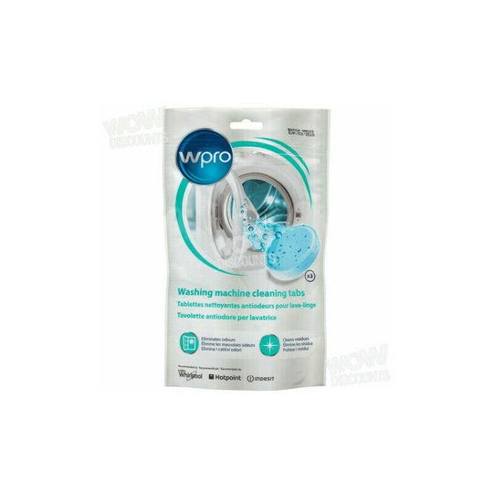 Power Fresh Washing Machine Washer Cleaner Odour Mould Mildrew Affresh 3 Tablets - 0