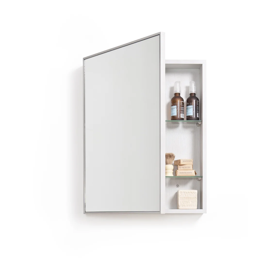 Mendocino 45cm x 55cm Surface Mount Mirror Cabinet