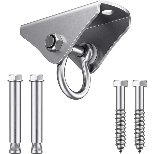 Gift - Ceiling Hook Punching Bag Hook Fitness Hanger Ceiling and Wall Hook for Hammock Swing Armchair with Load Capacity up to 450kg for Concrete or