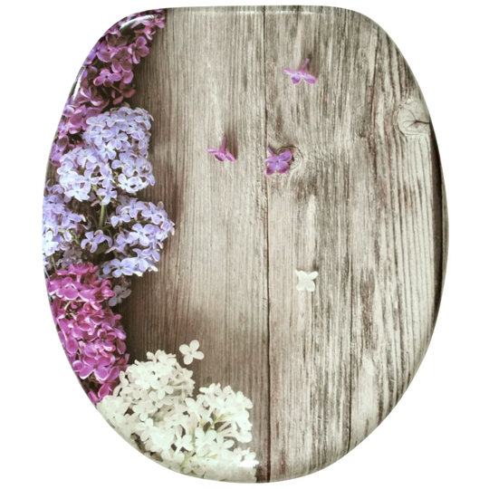 Lilac Elongated Toilet Seat