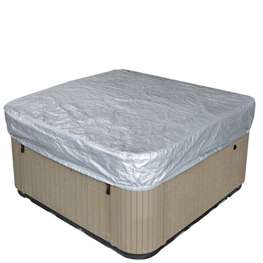 218*218*30cm) 210d Outdoor Spa Swimming Pool Tub Dust Cover Garden Garden uv Bathtub Cover