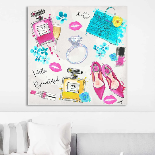 Springon My Mind 2 by Jodi - Wrapped Canvas Painting Print
