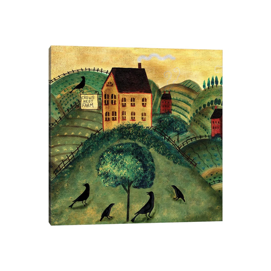 Crows Nest Farm by Cheryl Bartley - Painting on Canvas