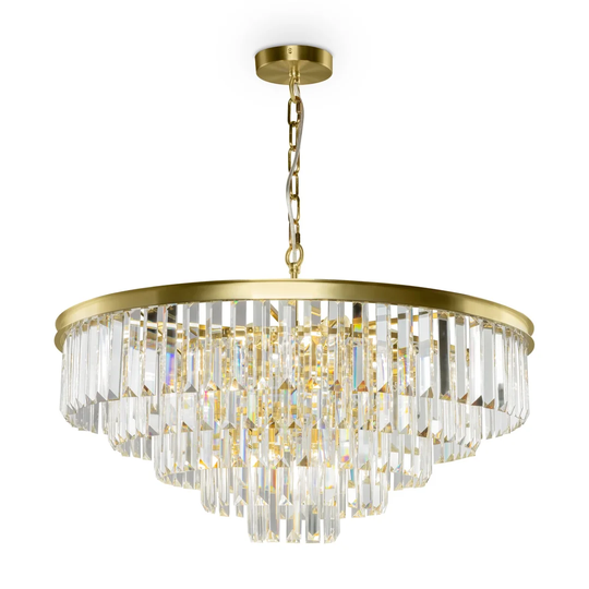Hopkins 12-Light Crystal Chandelier
