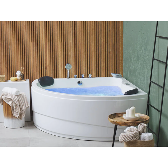 1970 mm x 1400 mm Corner Back to Wall Bathtub