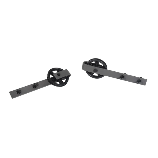 Modern Standard Single Barn Door Hardware Kit