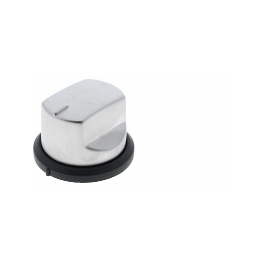 Knob Style Inox for Hotpoint Cookers and Ovens