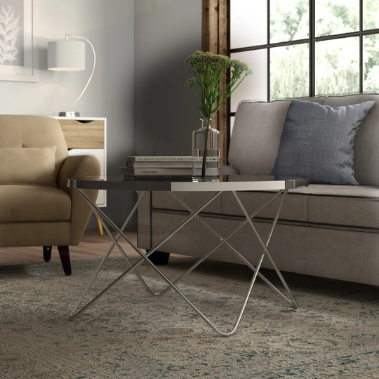 Harvell Cross Legs Coffee Table