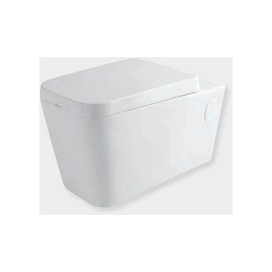 Moselle Wall Hung Toilet Pan - White - 40.0006 - White - Eastbrook