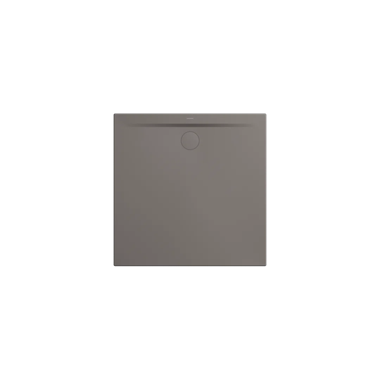 700 x 700 mm Steel Enamel Shower Tray - Black