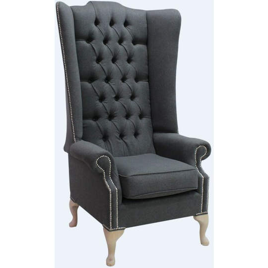 Chesterfield Soho High Back Wing Chair Conway Anthracite