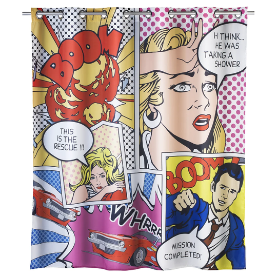 Pop Art Shower Curtain