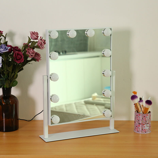 Szyb - 12LEDs Dimmable Table Bulbs Vanity Makeup Mirror Lights usb Powered 110-240V uk