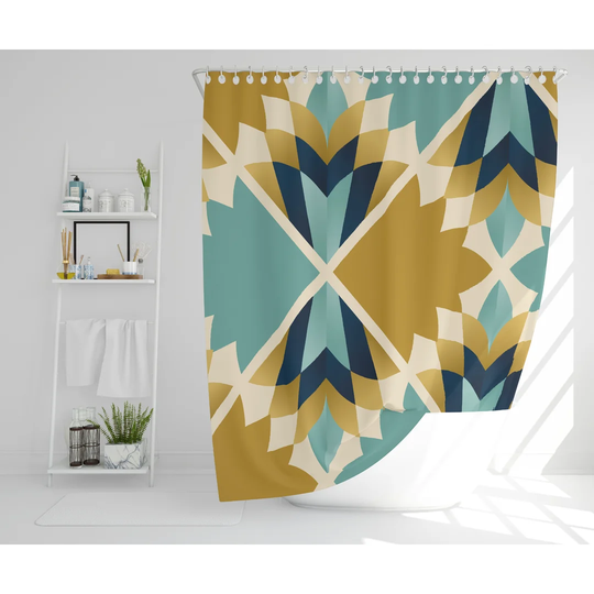 Regnwald Polyester Shower Curtain Set
