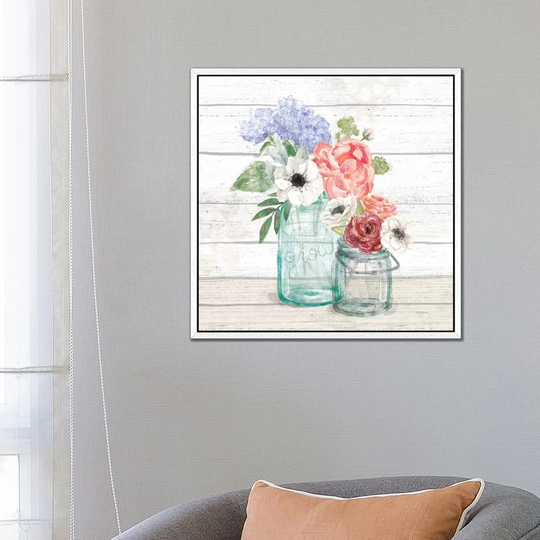 Pastel Flower Market XII - Print