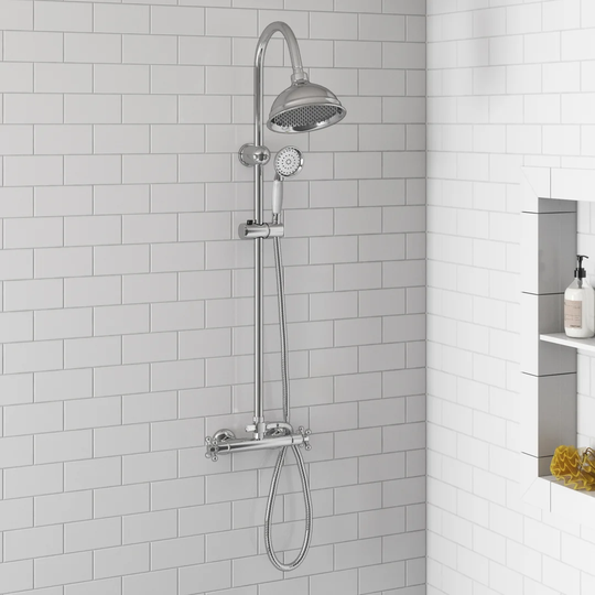 Marianna Thermostatic Shower with Rain Shower Head