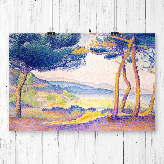 'Landscape' by Henri-Edmond Cross Graphic Art