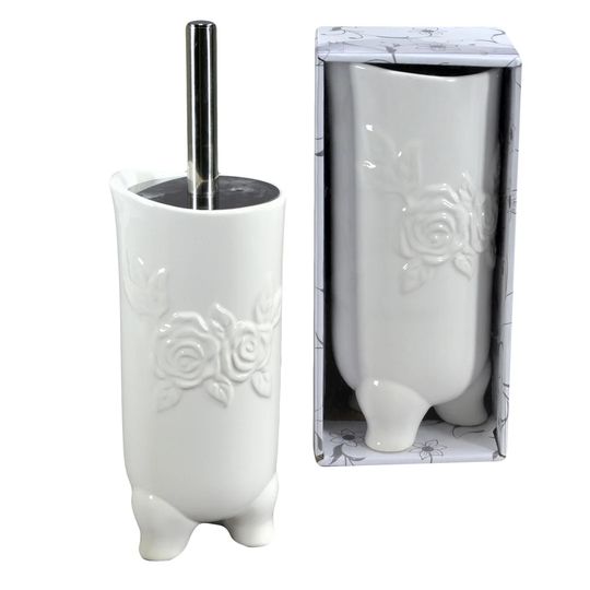 Codman Free-Standing Toilet Roll & Brush Holder