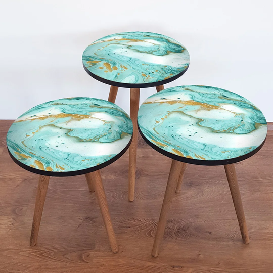 Leesa 3 Piece Nest of Tables