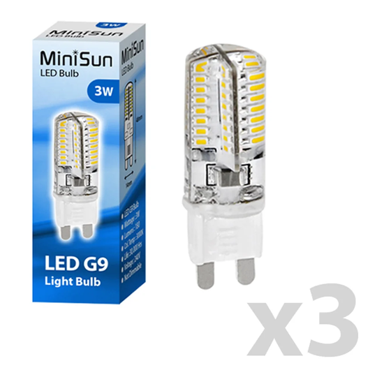 Anaya 3W G9 LED Capsule Light Bulb