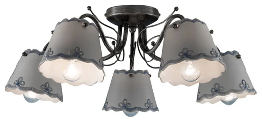 Martingale 5-Light 56cm Semi Flush Mount