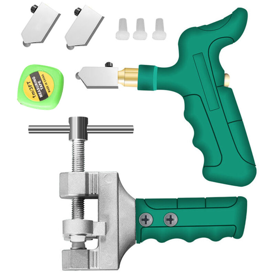 Superseller - Portable Manual Glass Tile Opener Hand-Held Replacement Cutter Heads Ceramic Tile Glass Cutter Multi-function Glass Cut