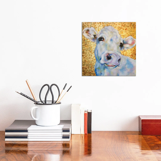 Cowmouflage1 by Carol Gillan - Painting on Canvas