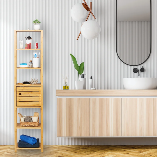 Dicken 35cm x 149cm Bathroom Shelf