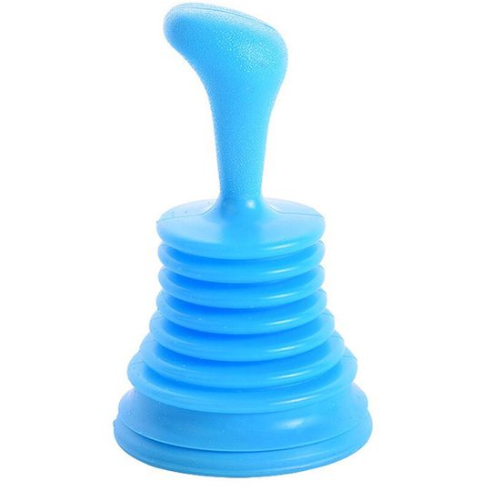 Powerful household mini plunger for all types of drains, including showers, small