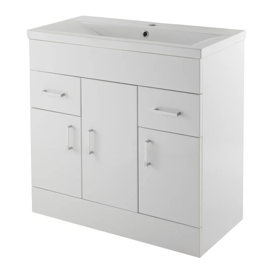 Eden 81cm Single Vanity Unit