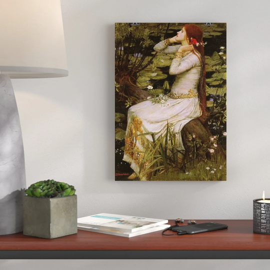 'Ophelia' by John William Waterhouse Painting print