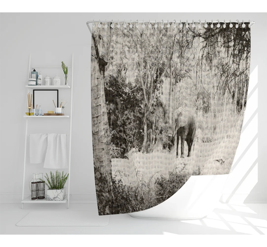 Brookton Polyester Shower Curtain Set