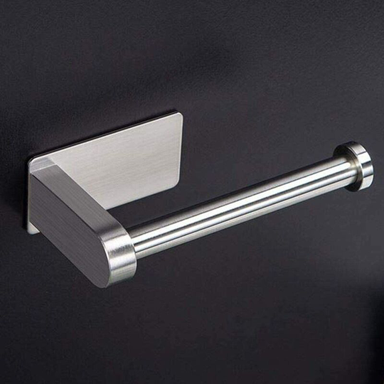 Toilet Roll Holder No Drilling, Self-adhesive Toilet Roll Holder Stainless Steel Toilet Roll Holder Toilet Roll Holder Toilet Roll Holder Paper