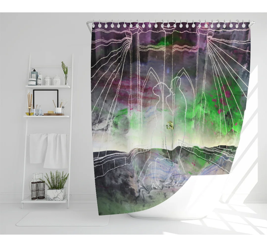 Worksop Polyester Shower Curtain Set